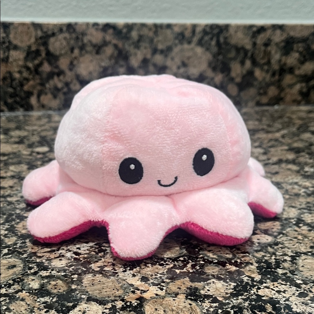 Cute Pink Octopus Plush Toy
